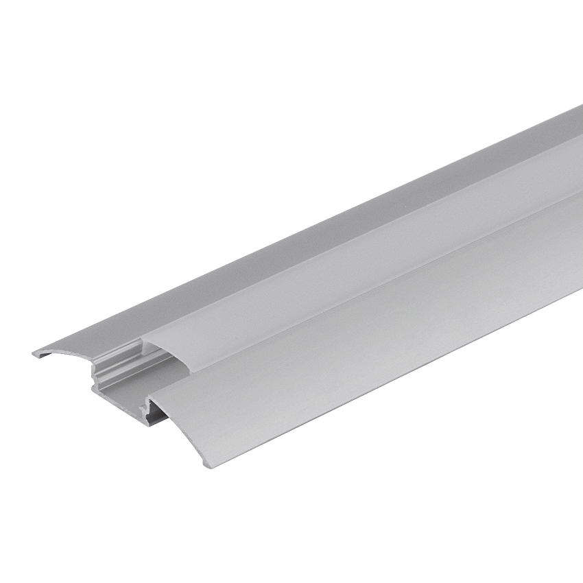 Profil aluminiu pentru benzi LED, profil de trecere, 2m