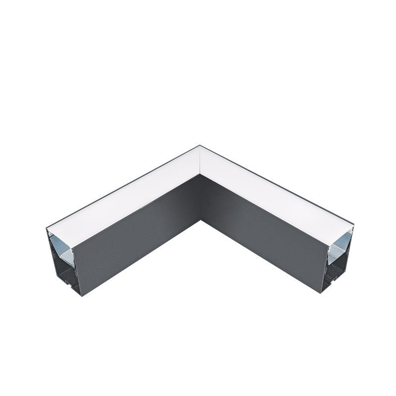 Profil, COLT L-TIP LED Aplicat, GRI S77, Elmark, 99OML/GR