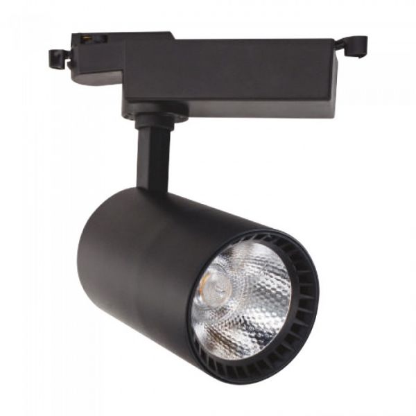 Spot Led Pe Sina, Horoz, Lyon-18, 18W, Negru, 4200K, 100-240V, 018-020-0018