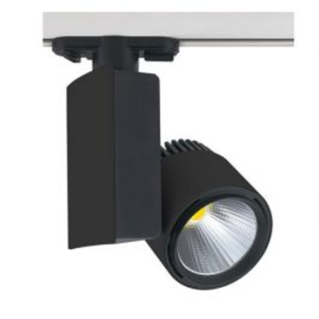 Spot Led Pe Sina, Horoz, Madrid-23, 23W, Negru, 4200K, 100-240V, Hl828L