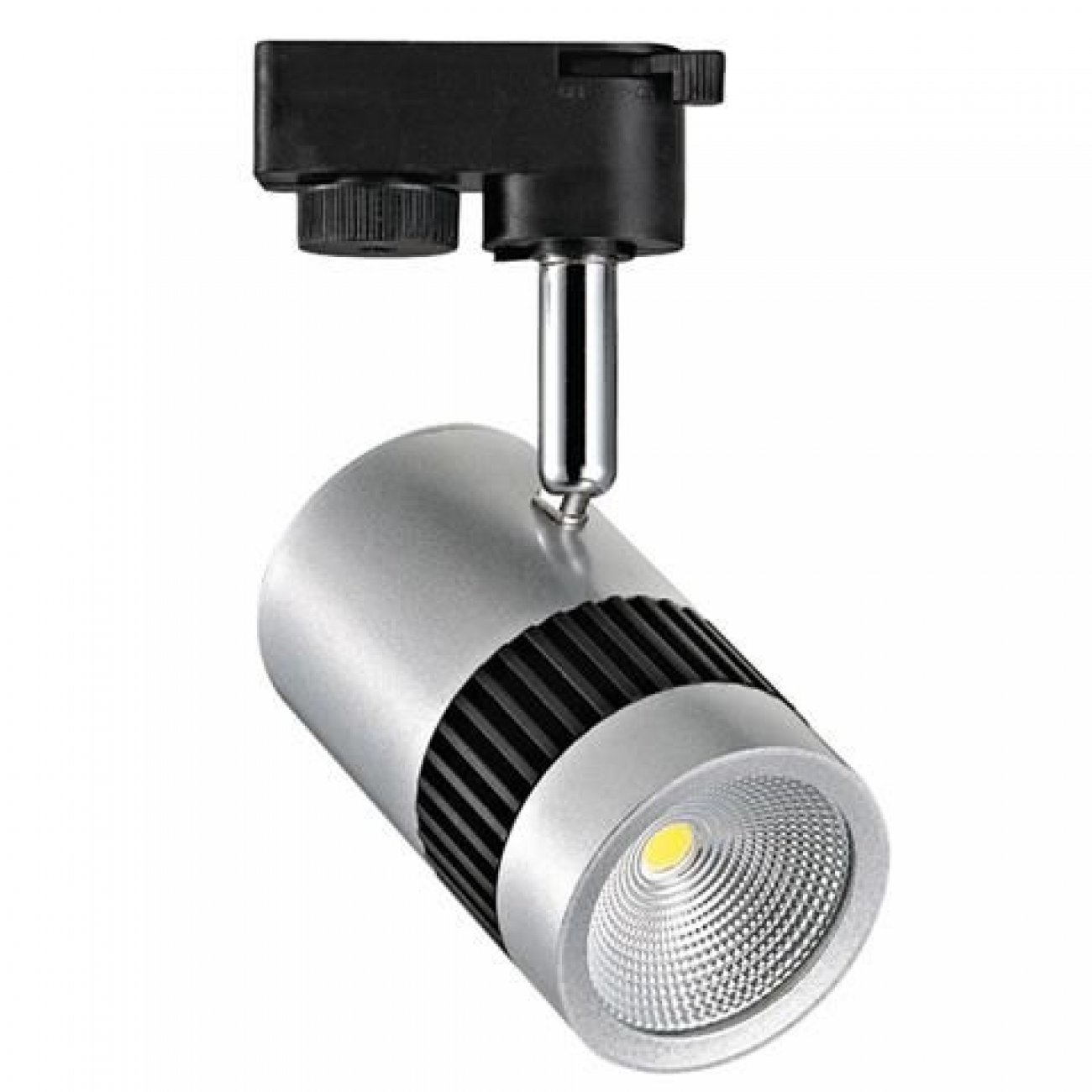 Spot Led Pe Sina, Horoz, Milano-8, 8W, Argintiu, 4200K, 100-240V, Hl836L