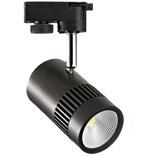 Spot Led Pe Sina, Horoz, Milano-8, 8W, Negru, 4200K, 100-240V, 018-008-0008