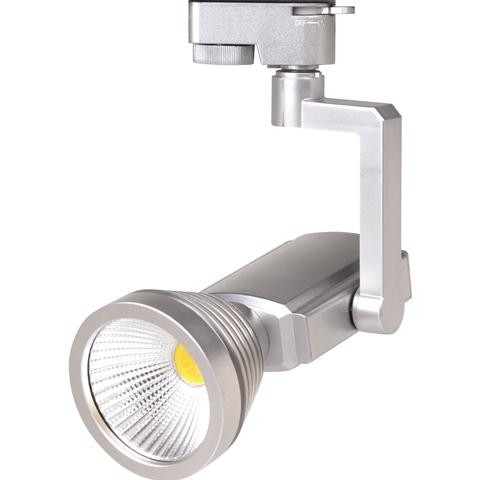 Spot Led Pe Sina, Horoz, Prag-12, 12W, Argintiu, 4200K, 100-240V, 018-003-0012
