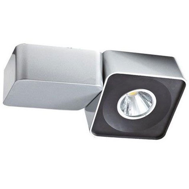 Spot Led Pe Sina, Horoz, Torino-40, 40W, Argintiu, 4200K, 100-240V, 018-004-0040