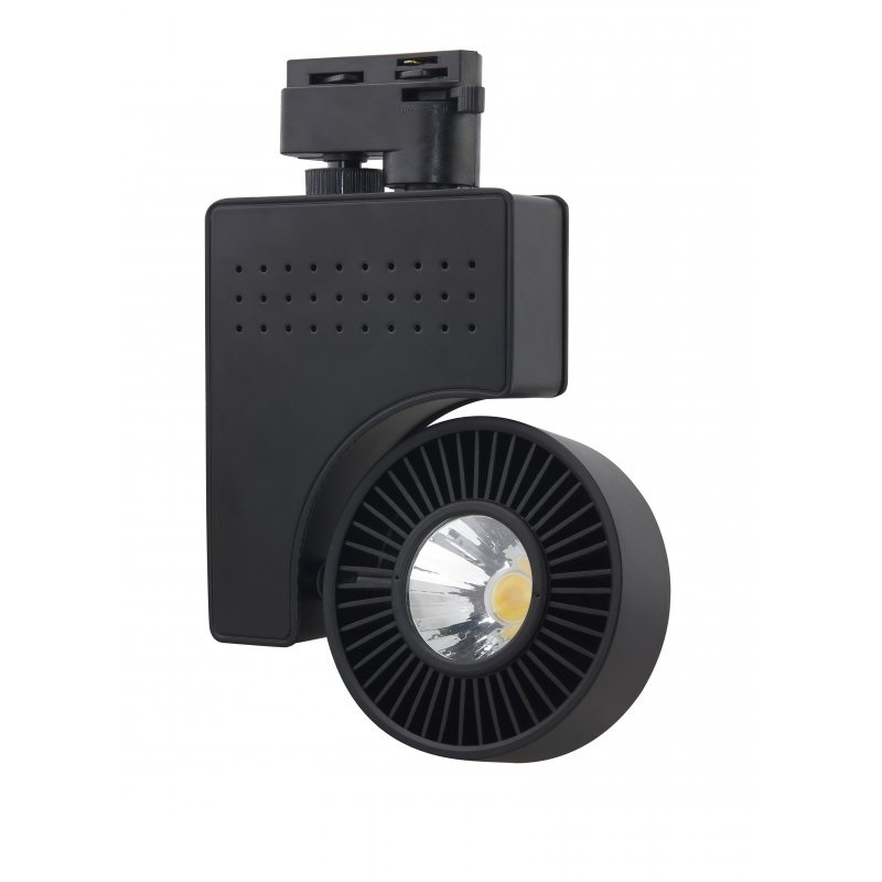Spot Led Pe Sina, Horoz, Zurih-23, 23W, Negru, 4200K, 100-240V, 018-001-0023