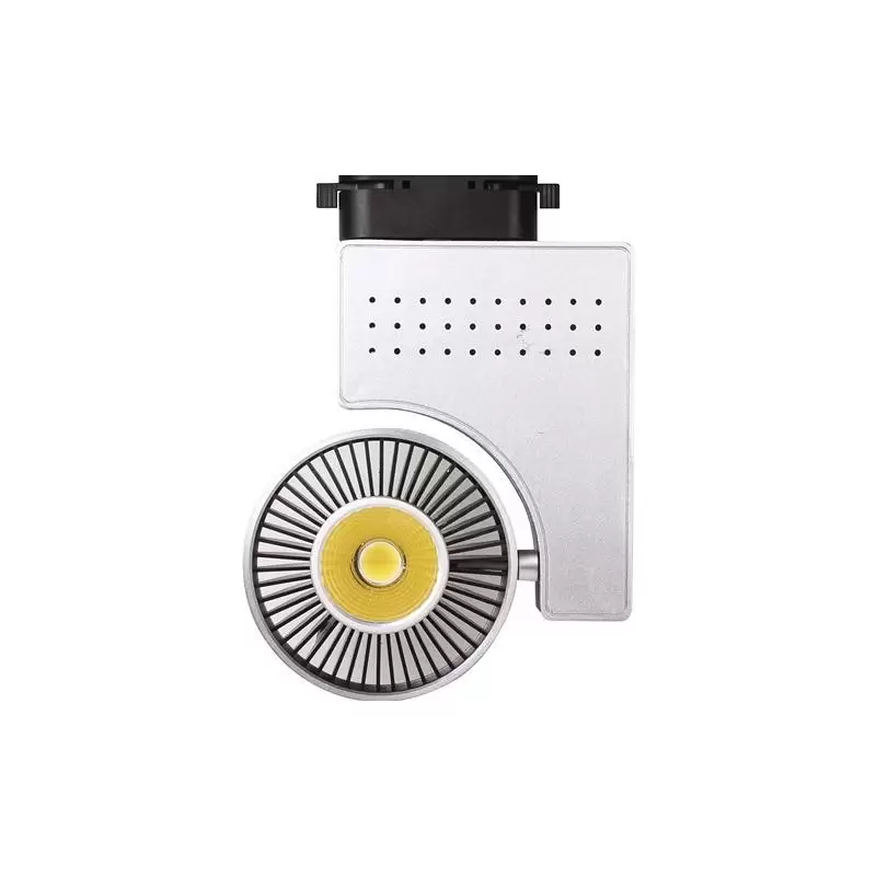 Spot Led Pe Sina, Horoz, Zurih-40, 40W, Argintiu, 4200K, 100-240V, 018-001-0040