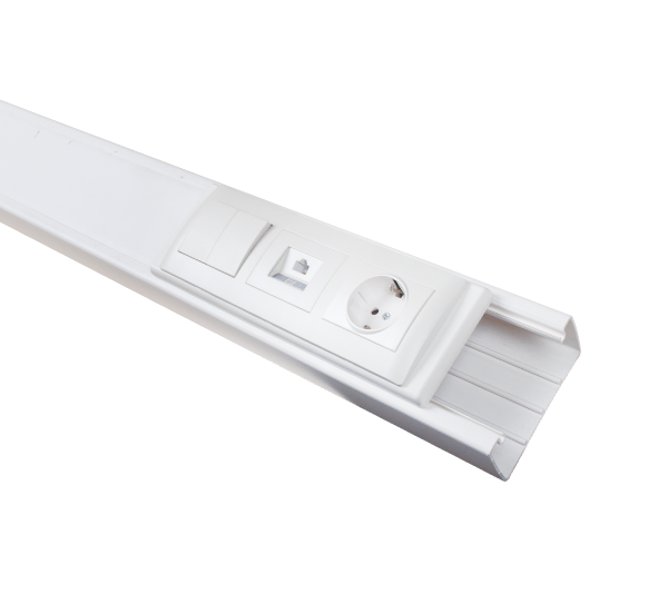 Rama tripla pentru Canal cablu PVC, Elmark, 562100443