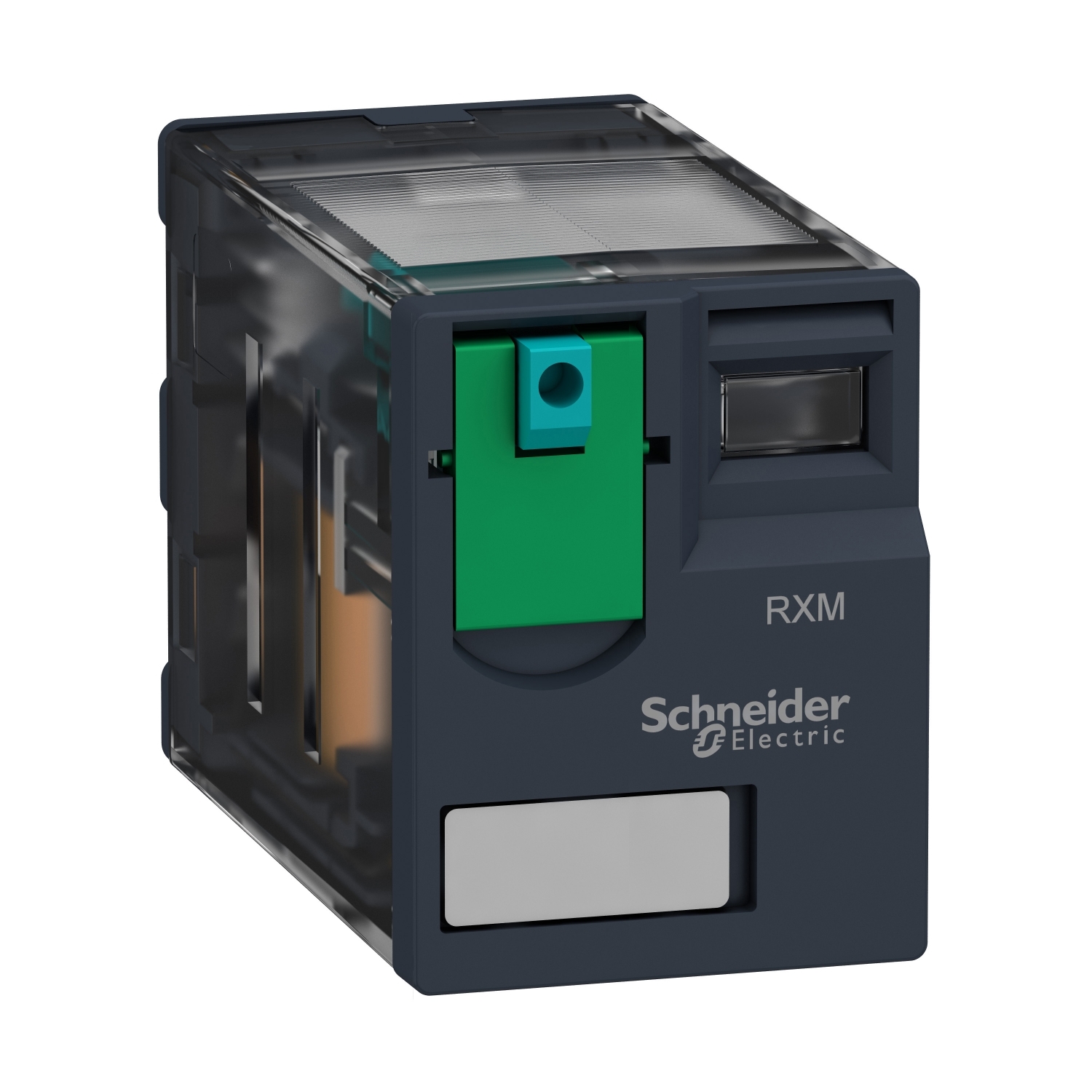 Releu Conectabil Miniatura - Zelio Rxm - 3 C/O - 48 V C.C. - 10 A, Schneider, RXM3AB1ED