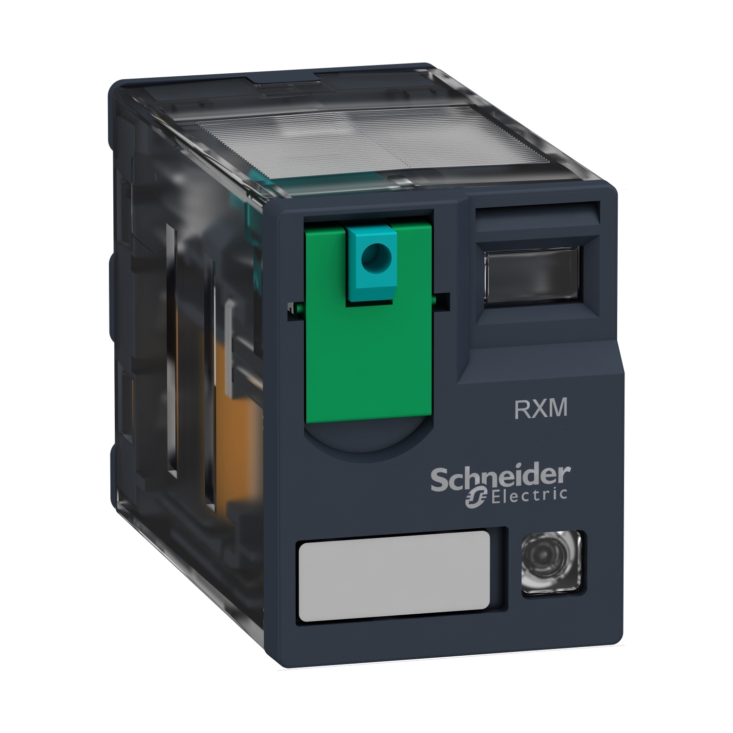 Releu Conectabil Miniatura - Zelio Rxm - 4 C/O - 12 V C.C. - 3 A - Cu Led, Schneider, RXM4GB2JD