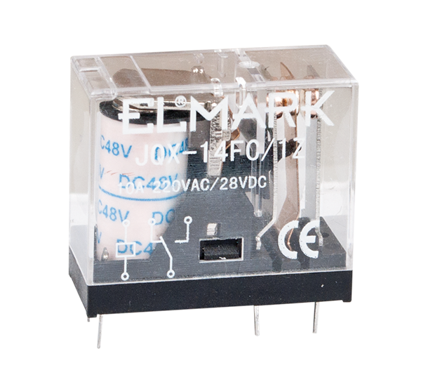 Releu industrial 14FC 24VDC NO+NC  57142, Elmark