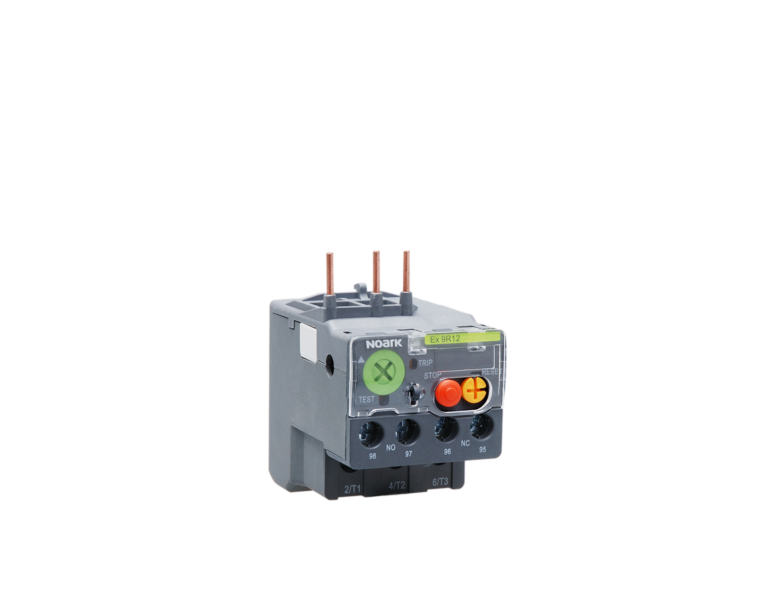 Releu termic de suprasarcină 3-poli In=0,4A interval setare Ie=0,25 - 0,4A se poate combina cu Mini-contactoare Ex9CS 101361 Ex9R12 0.4A Noark