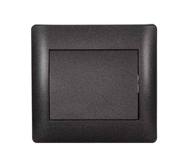Intrerupator cap scara Elmark Rhyme Negru metalic 11025