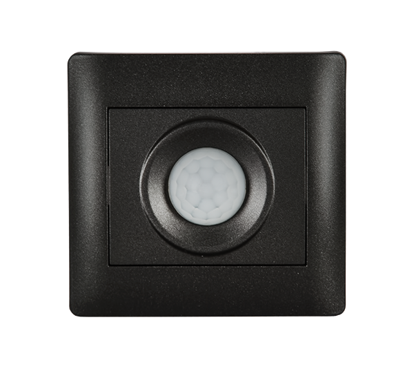 Senzor de miscare Elmark Rhyme Negru metalizat 11415