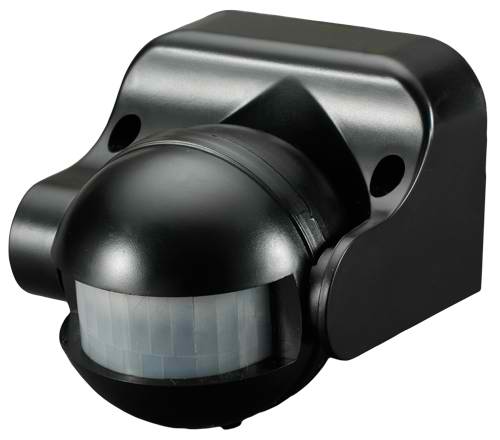 Senzor de Miscare,, orientabil, negru, IP44, Ultralux, SDVMBL 
