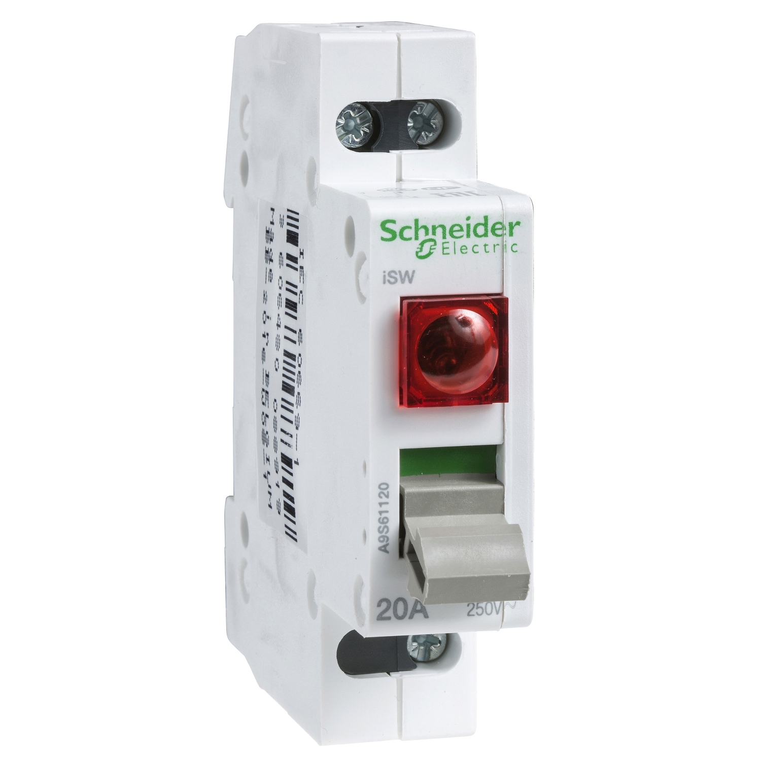 Separator de sarcina Acti9 ISW Cu Indicator - 2 Poli - 20 A - 250V Schneider A9S61220