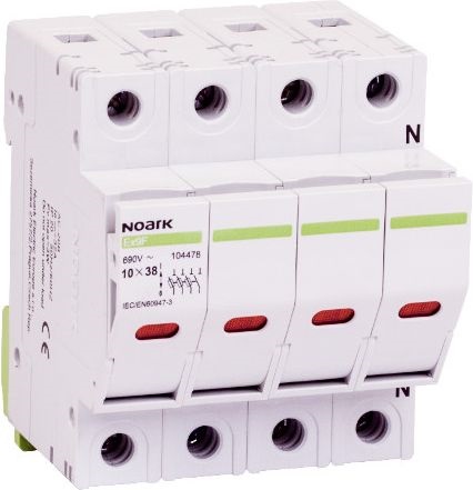 Separator pentru fuzibil 10x38mm 3PN 32A 104478 Ex9F 3PN 32A Noark