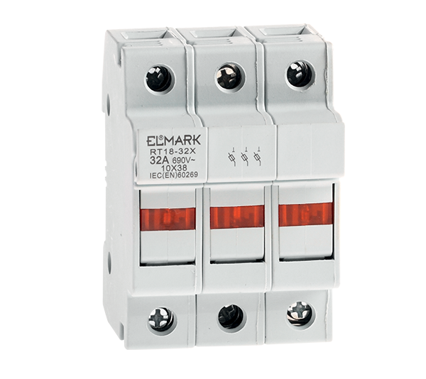 Soclu pentru Siguranta fuzibila 14x51 3P 63A 10RT1863 Elmark
