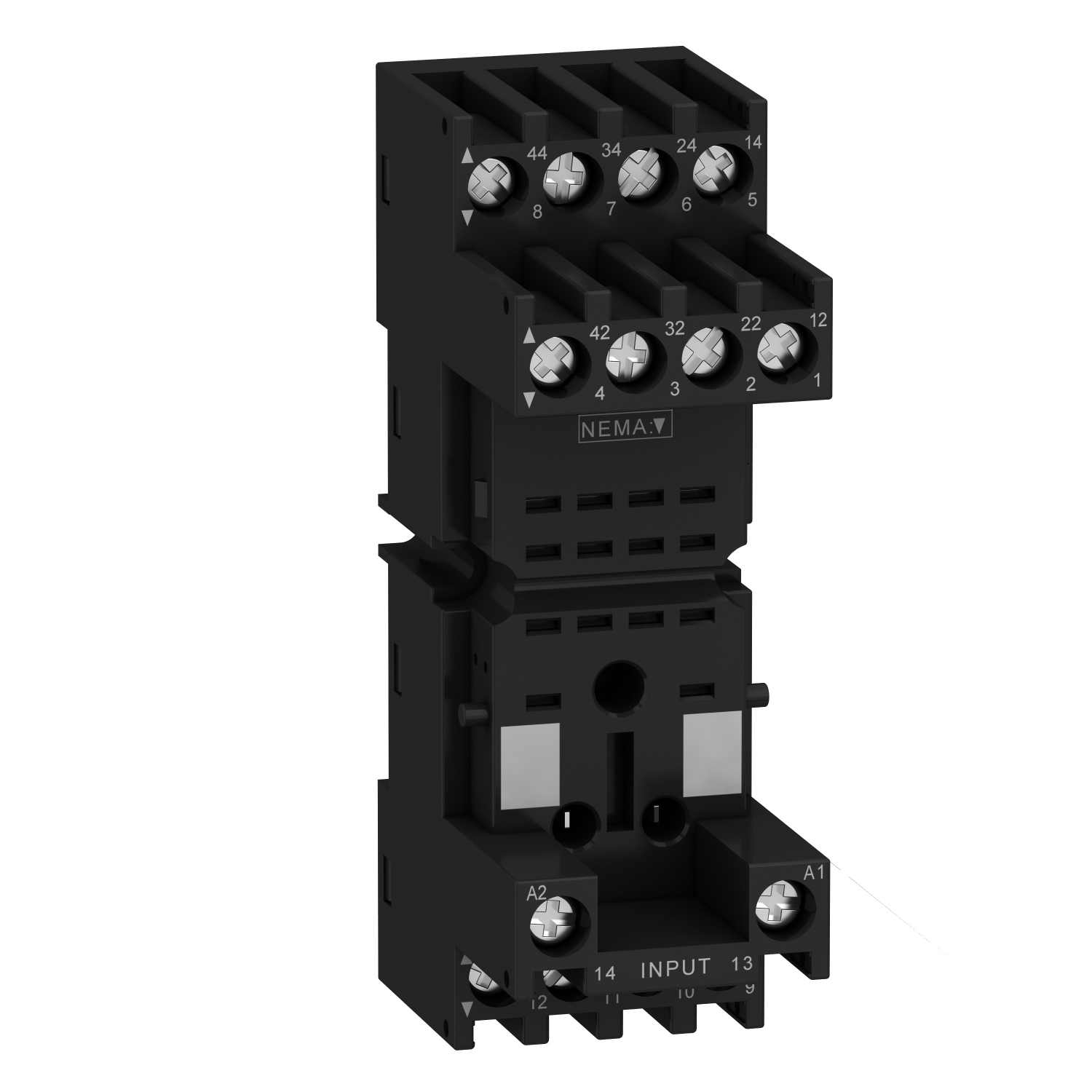 Soclu Rxz - Contact Comb. - 10A - 250V - Conector - Pt. Releu Rxm2 - , Rxm4, Schneider, RXZE2M114M