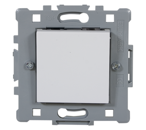 Splendor Intrerupator cap cruce Alb Elmark 0603