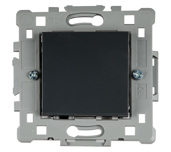 Splendor Intrerupator cap scara Negru Elmark 1602