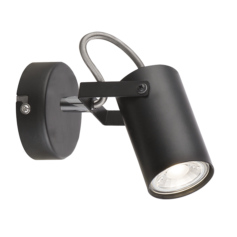 Spot, Elmark, Izzy, Negru, 1X GU10, 955Izzy1/Bl