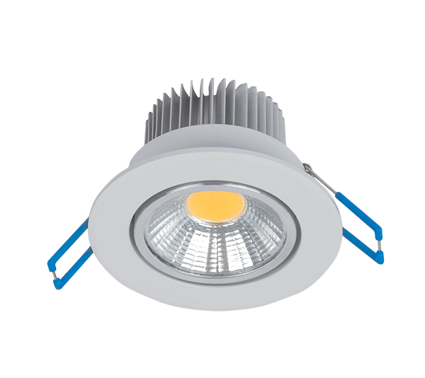 Spot, Elmark, LED, Lslcob, 5W, Lumina calda (3000K), 230V, Alb, 92Lslc527/Wh