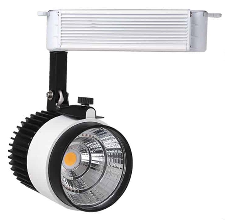 Spot Led Pe Sina, Horoz, Roma, 23W, Argintiu, 4200K, 100-240V, Hl822L