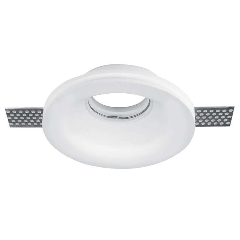 Spot, Elmark, Rotund, Gypsum, GU10, D130X70, Alb, 92Gdl11R