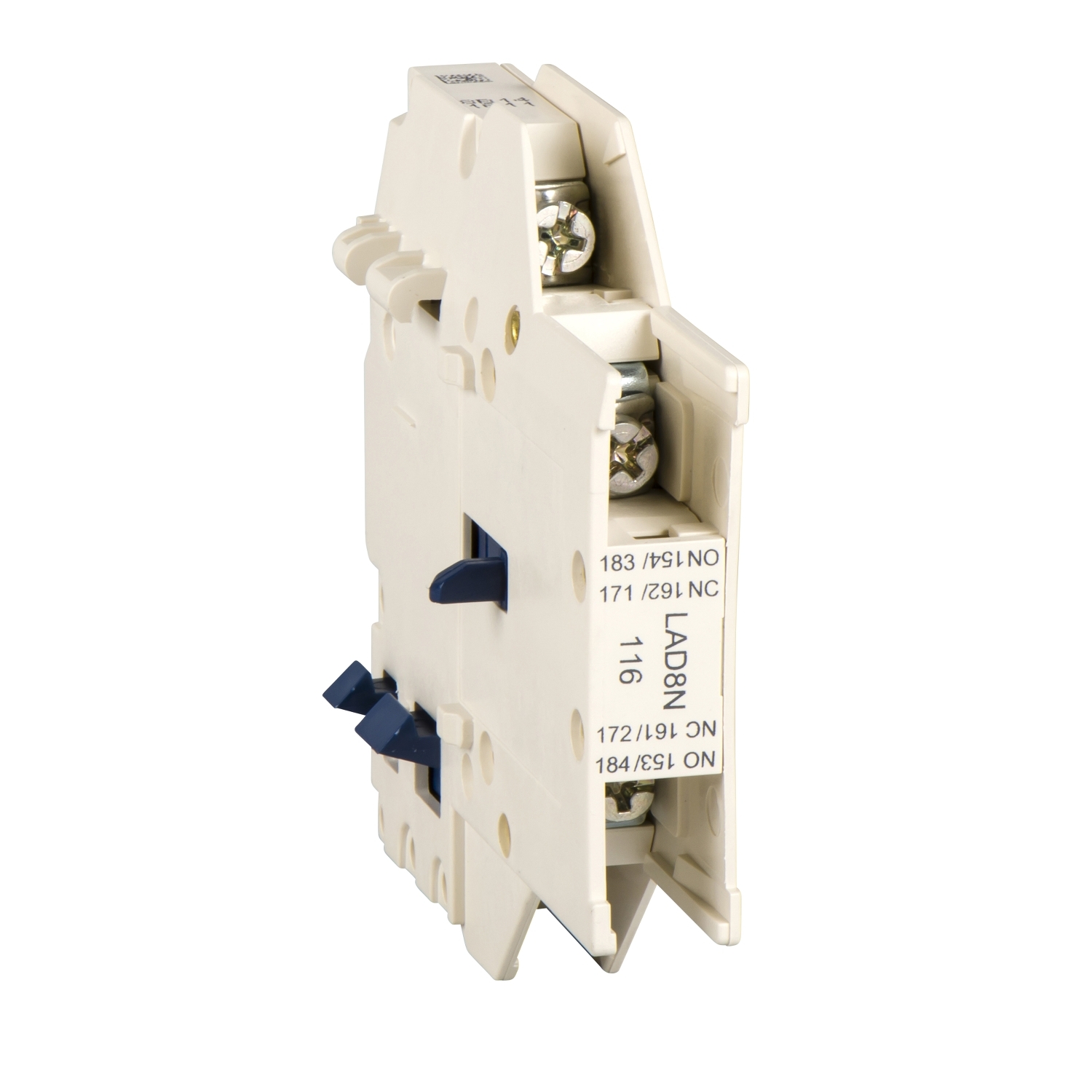 TeSys Deca Bloc contacte auxiliare 2NC Montaj lateral terminale cu cleme-inele Schneider LAD8N026