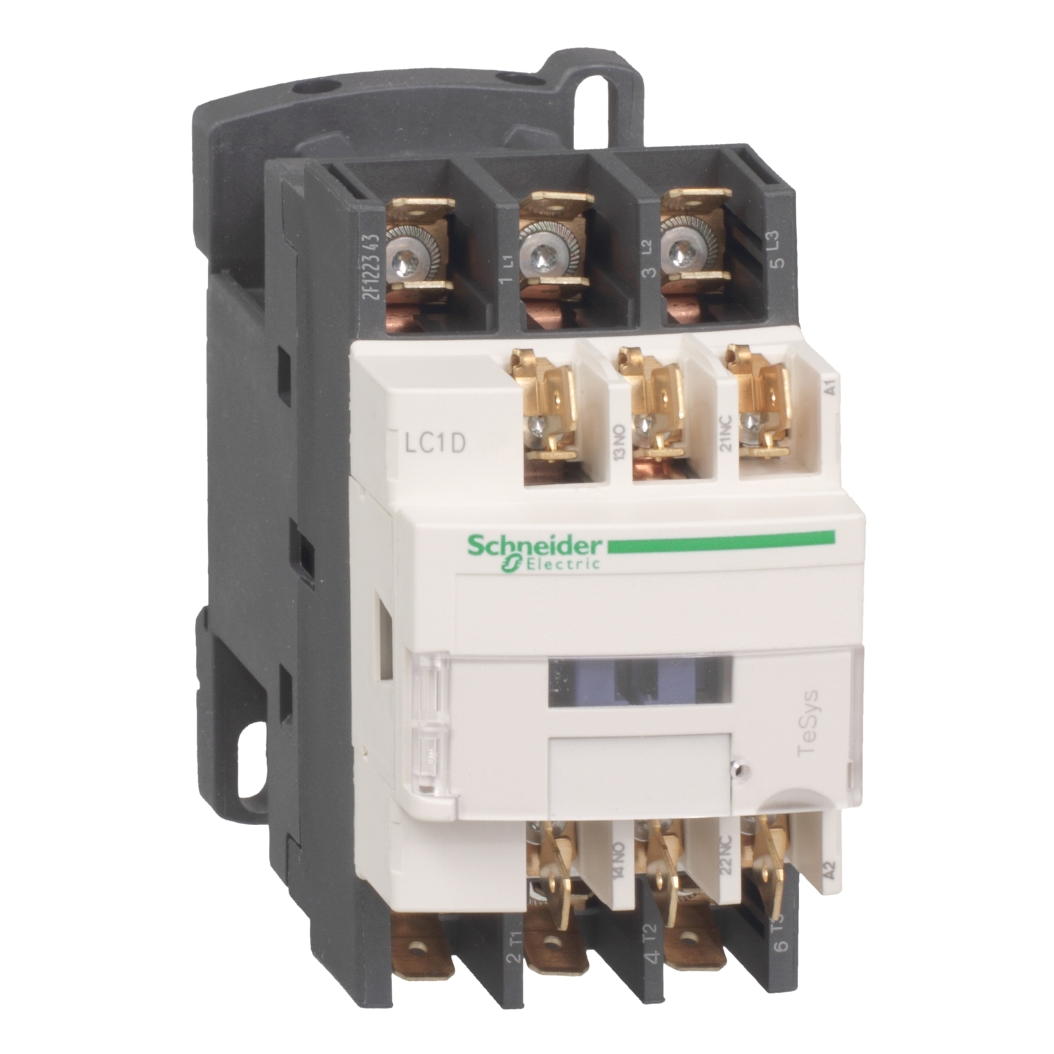 TeSys Deca contactor 3P(3 NO) - AC-3 - = 440 V 12 A bobina 72 V DC Schneider LC1D129SD