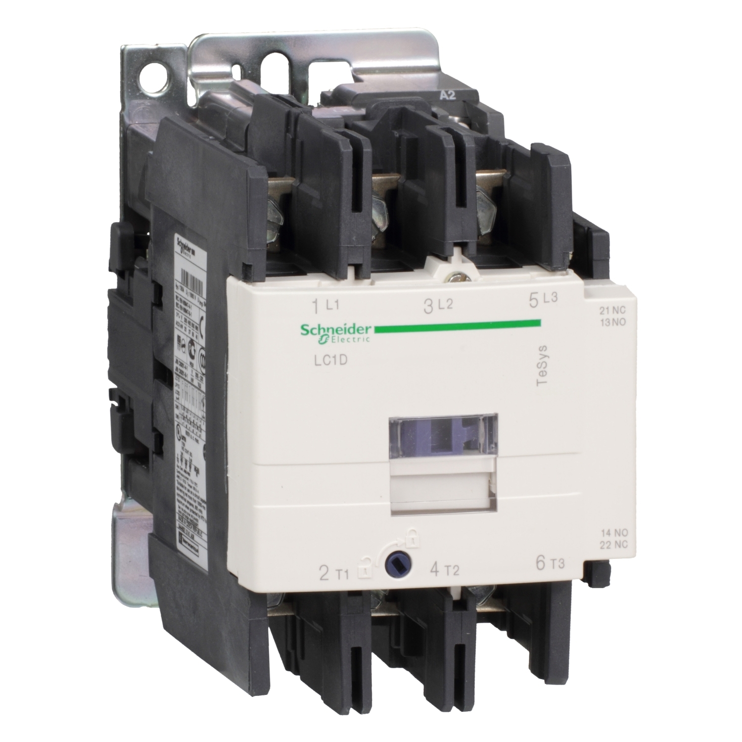 TeSys Deca contactor 3P(3 NO) - AC-3 - = 440 V 95 A bobina 230 V AC 50/60Hz  Schneider LC1D956P7