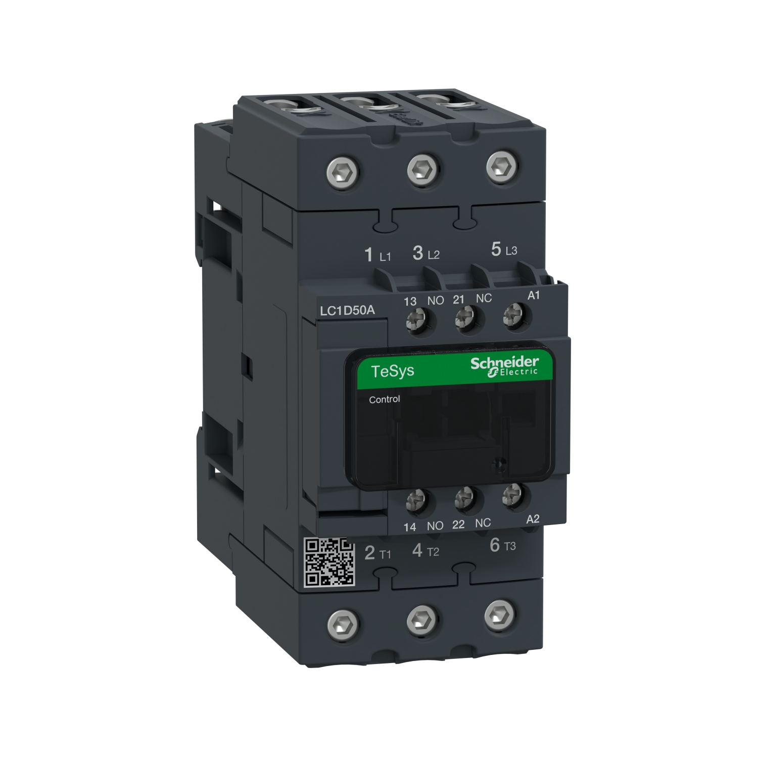 TeSys Deca contactor 3P(3 NO) - c.a.-3 - = 440 V 50 A bobina 220 V C.A 50/60Hz  Schneider LC1D50AM7