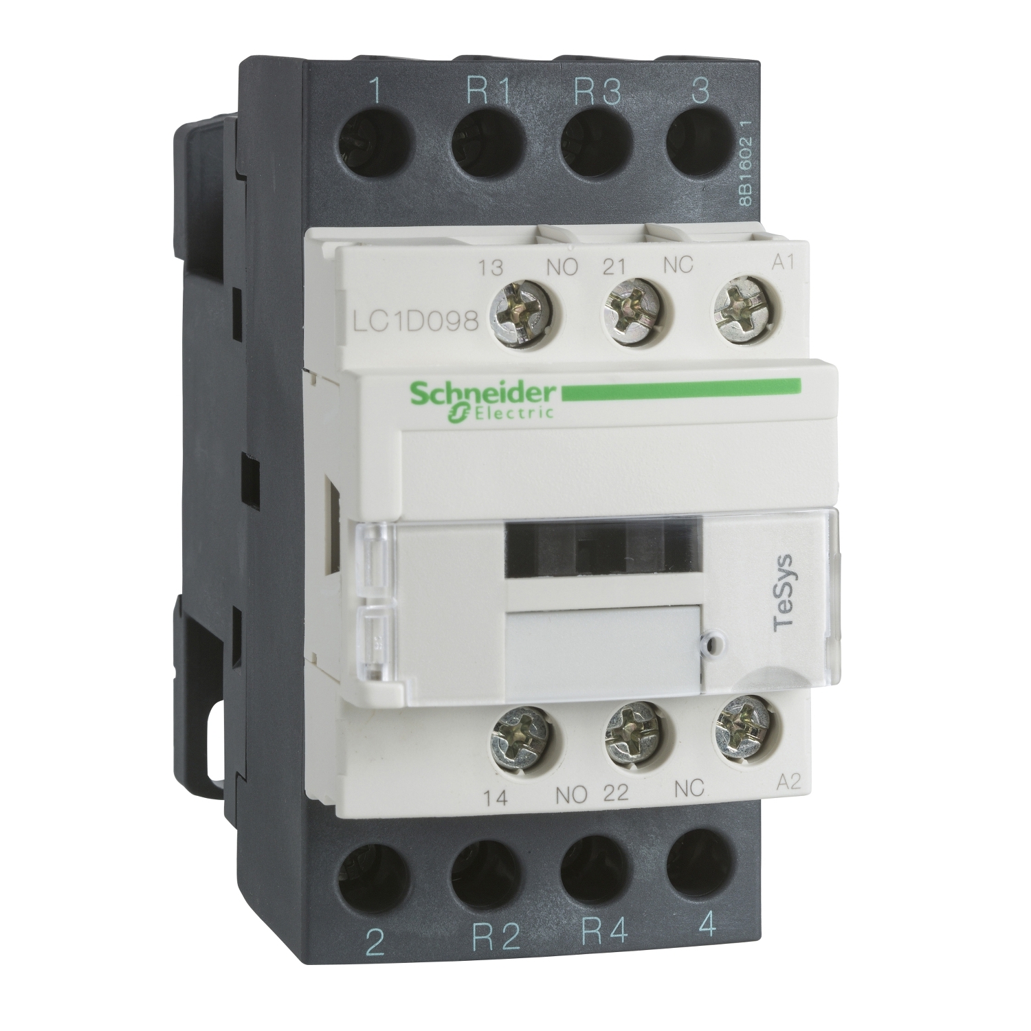 TeSys Deca contactor 4P(2 NO + 2 NC) - AC-1 - = 440 V 20 A bobina 220 V DC Schneider LC1D098MD