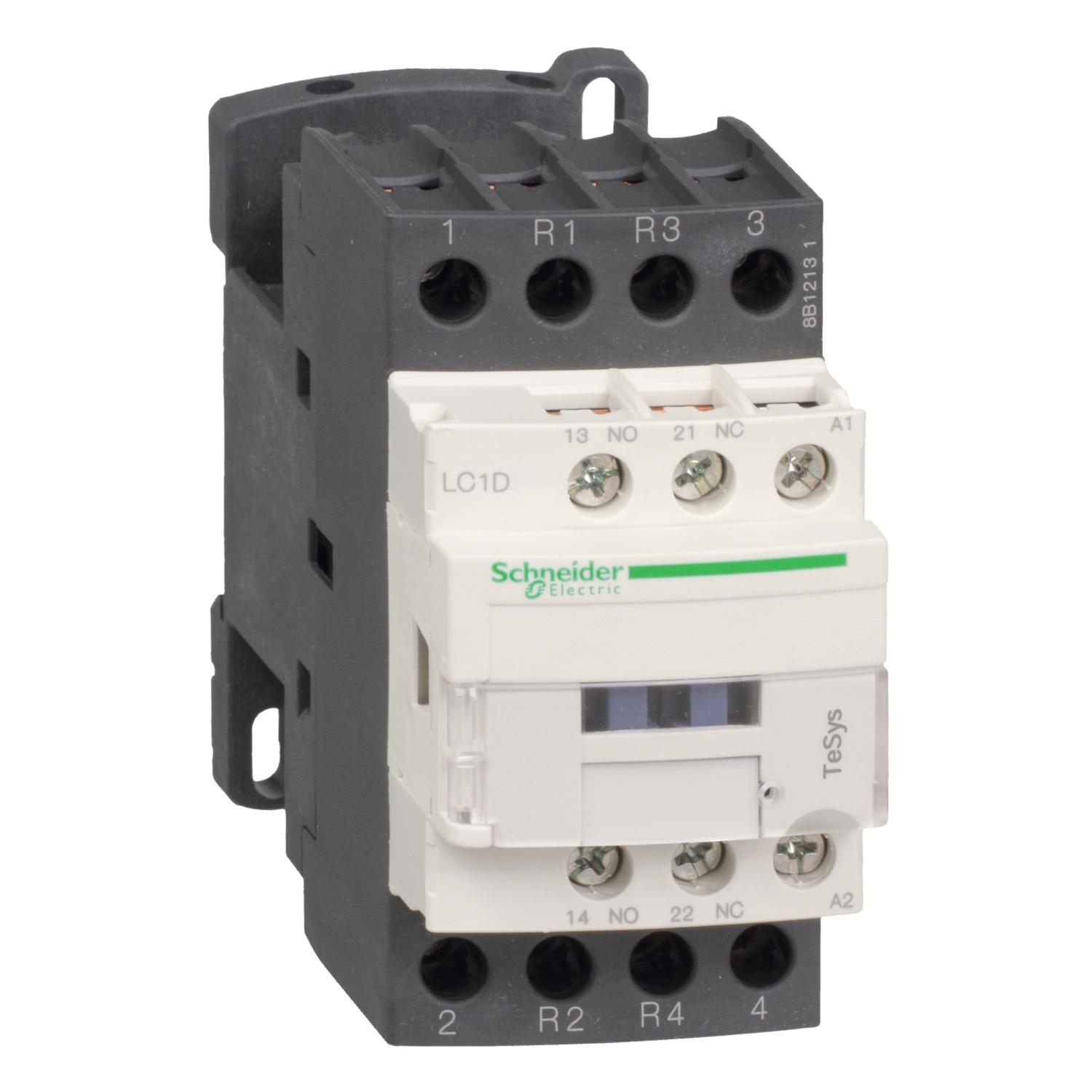TeSys Deca contactor 4P(2 NO + 2 NC) - AC-1 - = 440 V 25 A bobina 48 V DC Schneider LC1D128ED