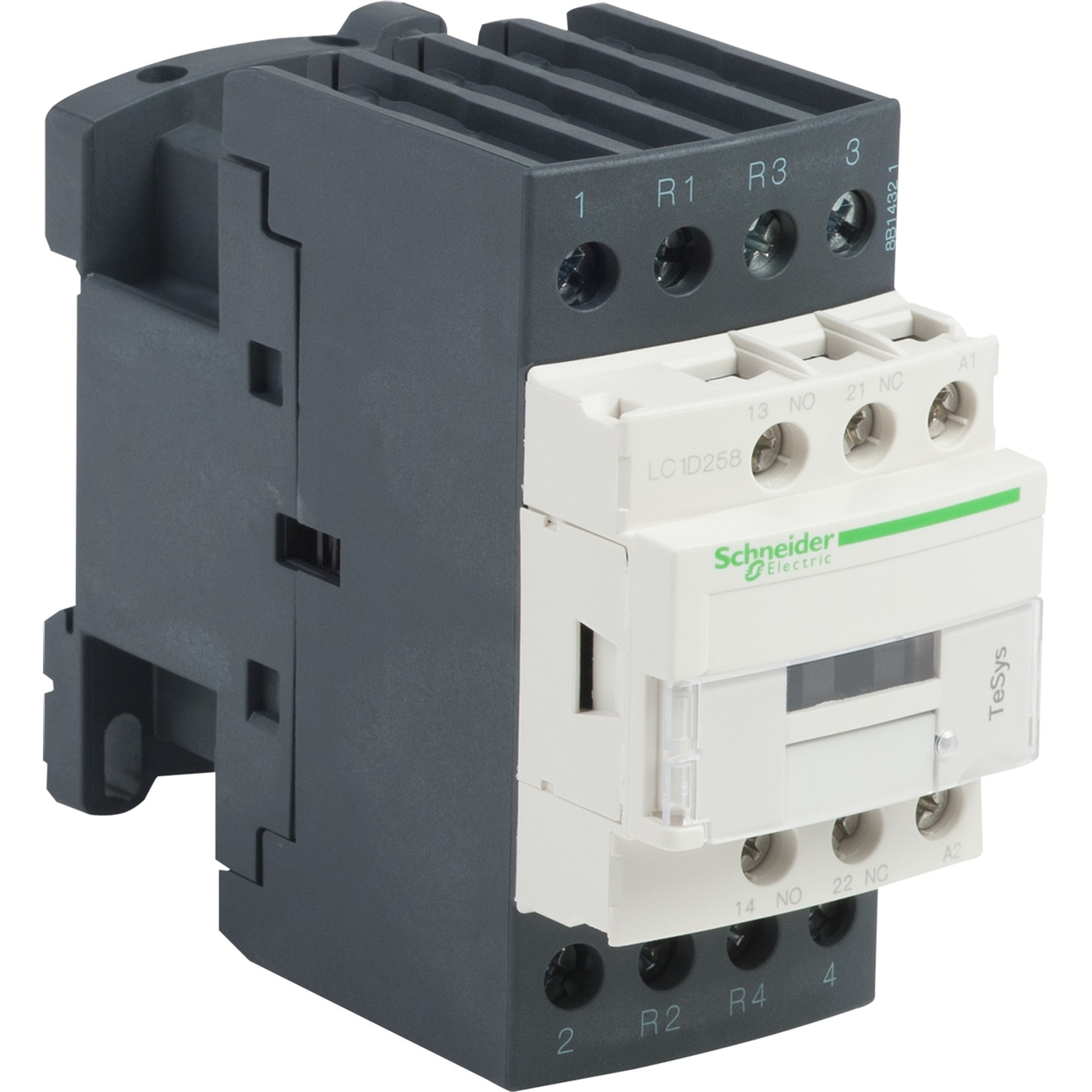 TeSys Deca contactor 4P(2 NO + 2 NC) - AC-1 - = 440 V 40 A bobina 110 V AC Schneider LC1D258F7