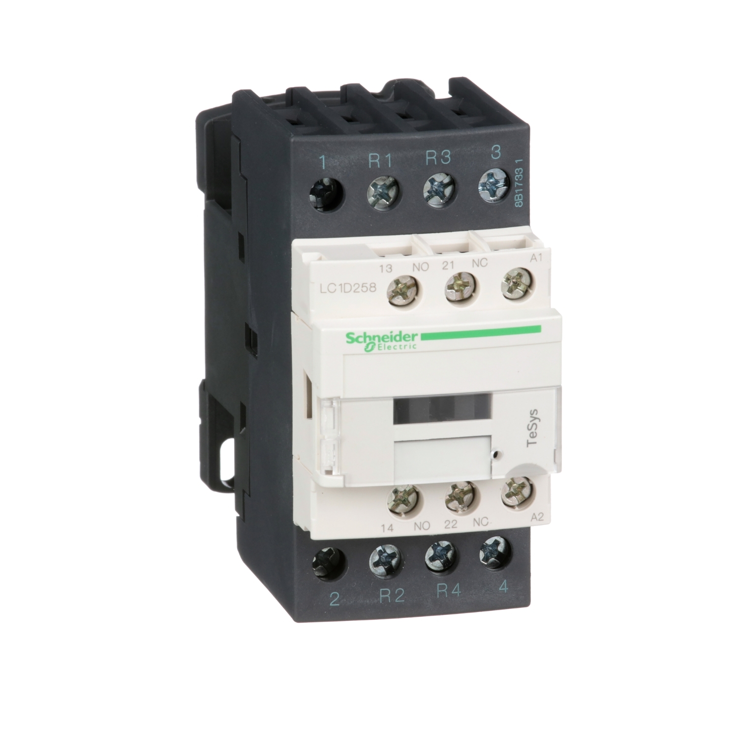TeSys Deca contactor 4P(2 NO + 2 NC) - AC-1 - = 440 V 40 A bobina 120 V AC Schneider LC1D258G7