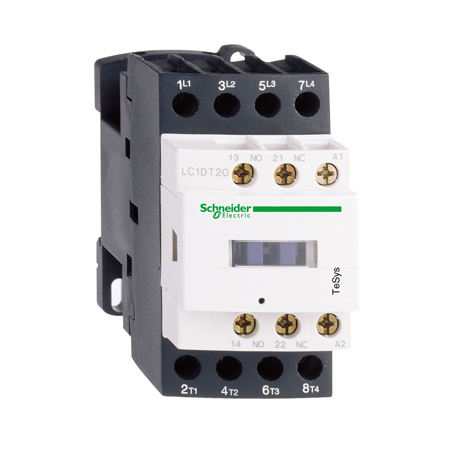 TeSys Deca contactor 4P(4 NO) - AC-1 - = 440 V 20 A bobina 230 V AC 50/60Hz  Schneider LC1DT20P7
