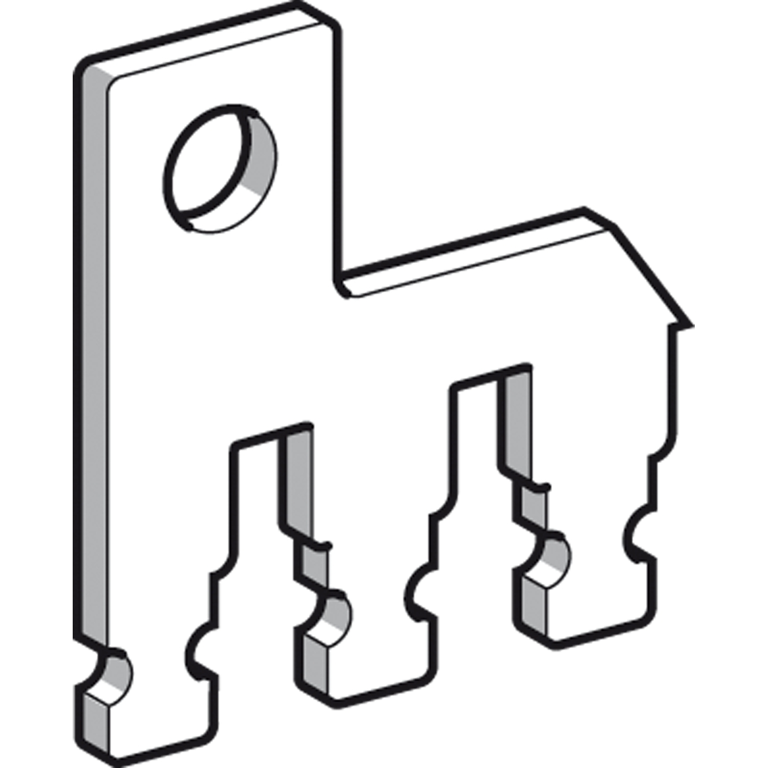 TeSys Deca Legatura pentru conectare în paralel 2 Poli pentru contactor LC1DT32-DT40 Schneider LAD96061