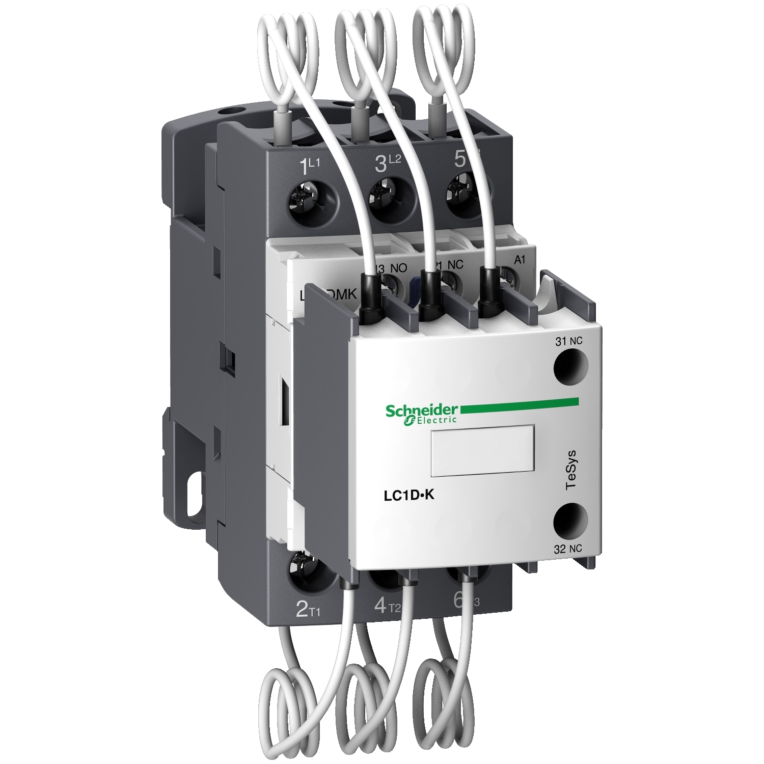 Tesys Lc1D.K Contactor Condensator Cu Sarcina - 3P - 25 Kvar - 415 V - Bobina 120 V C.A Schneider LC1DMKG7
