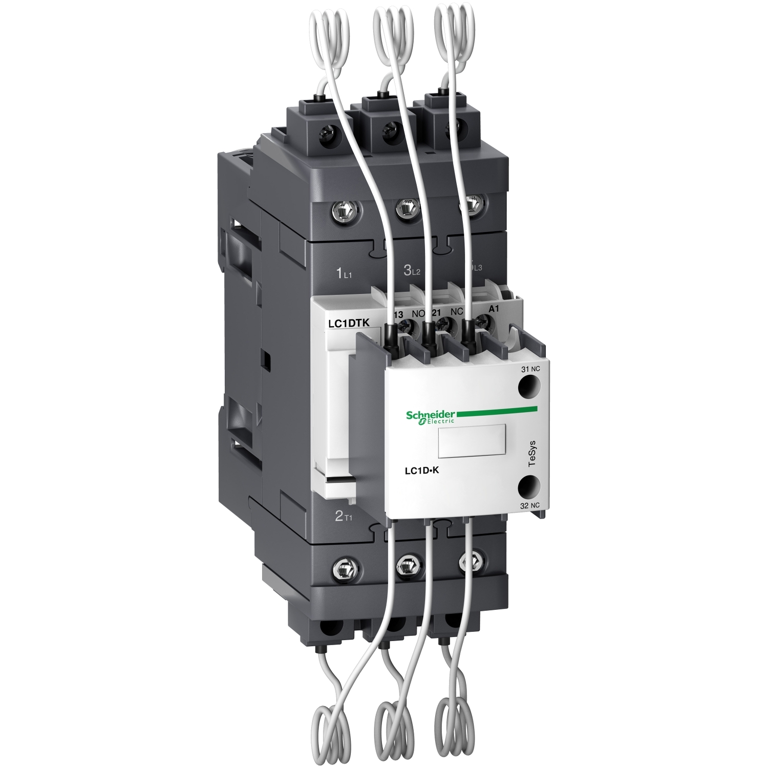 Tesys Lc1D.K Contactor Condensator Cu Sarcina - 3P - 40 Kvar - 415 V - Bobina 230 V C.A Schneider LC1DTKP7