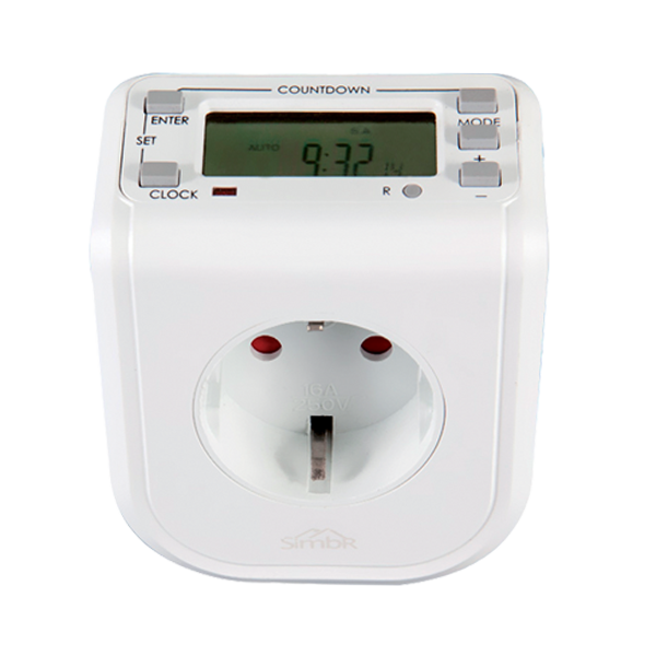 Timer digital saptamanal cu priza,EL-WDT-2  50141 Elmark