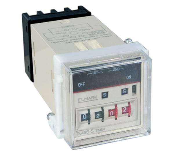 Timer TE48S-S 1 sec.- 99 min. 50105 Elmark