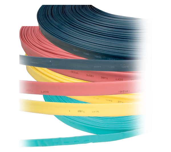 Tub termocontractabil 25/12,5MM ROSU, Elmark, 301025R