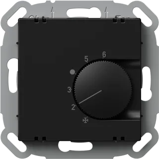 Termostat, Incalzire, Logiq, Negru, TEM-EQ35BKXO-U