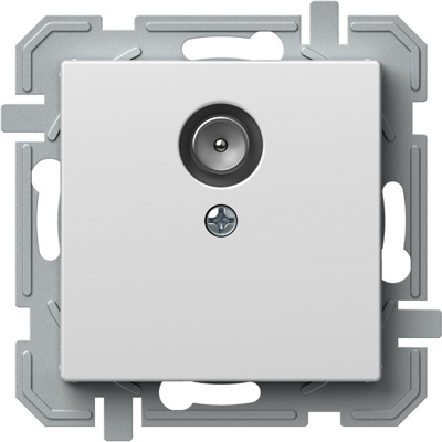 Priza, Simpla, TV, Logiq, 1P, 0dB, Alb, TEM-KQ10PWXO-U