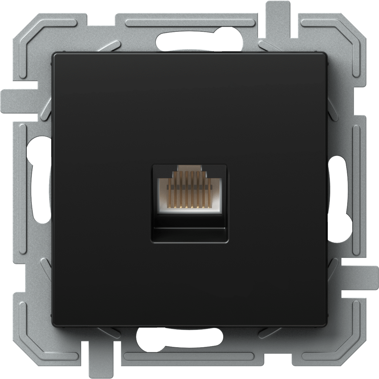 Priza, Date, Logiq, CAT6, SCH, KS, RJ45, 8/8, Negru, TEM-KQ40BKXO-U