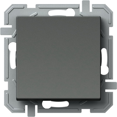 Intrerupator, Simplu, Logiq, 1P, 10A, 250V, Antracit, TEM-SQ10ATXO-U