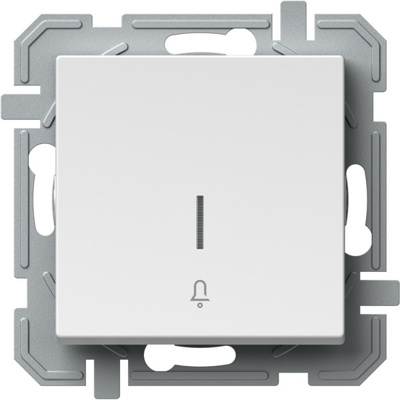 Intrerupator, cu, Indicator, Luminos, si, Simbol, Sonerie, Logiq, 1P, 10A, 250V, Alb, TEM-SQ11PWIN01XO-U