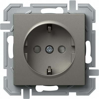 Priza, Schuko, cu, Borne, pe, Surub, Logiq, 1P, 16A, Titan, TEM-VQ10TIXO-U