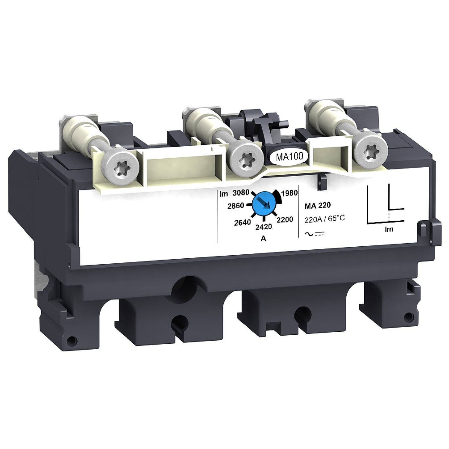 Unitate de declansare - MA - 6.3 A - 3 poli 3d Schneider LV429124 